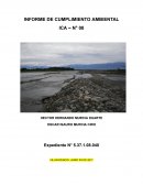 Informe de cumplimiento ambiental