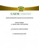 Cosas en el derecho romano