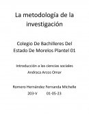 Introducción a las ciencias sociales