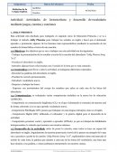 Actividades de lectoescritura y desarrollo de vocabulario