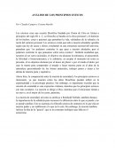 Análisis de los principios esticos