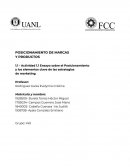 Ensayo sobre el Posicionamiento y los elementos clave de las estrategias de marketing