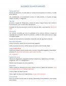 Recorrido de mantenimiento Terraza del hotel