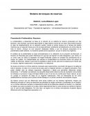 Sistema de tanques de reserva