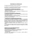 Trastornos de la personalidad