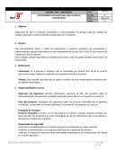 Procedimiento de evaluación de contratistas