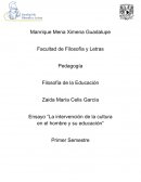 La cultura como “Sustancia antropológica”