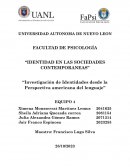 Investigación de Identidades desde la Perspectiva americana del lenguaje
