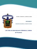 Medición y análisis de datos