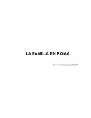 La familia en Roma