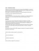 Caso Tejas colombia S.A