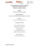 Planificación del Transporte de Carga