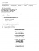 Examen español