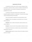 Segmentación de Mercados