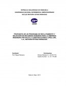Propuesta de un programa de reclutamiento y selección de recursos humanos para la empresa ingenieria proyecto y construcciones Lopez Lira, C.A.