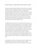 El estado precario de la atención hospitalaria en Distracción