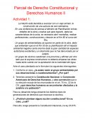 Parcial de Derecho Constitucional y Derechos Humanos II