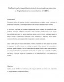 Clasificación de riesgos laborales según la OSHA