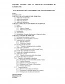 Plan de innovación y desarrollo de nuevos productos