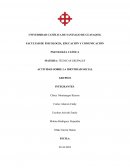 Actividad sobre la identidad social