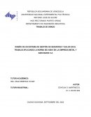 Diseño de un sistema de gestión de seguridad y salud en el trabajo aplicando la norma ISO 45001 en la empresa Metal y Asociados C.A