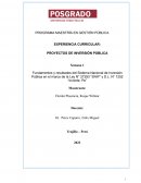 Fundamentos y resultados del Sistema Nacional de Inversión Pública en el marco de la Ley N° 27293 “SNIP” y D.L. N° 1252 “Invierte. Pe”