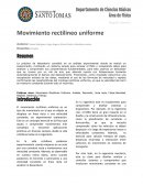 Movimiento rectilineo