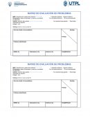 Matriz de evaluación de problemas