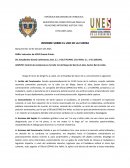 Informe sobre el uso de la fuerza