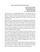 Behind a successful teaching/learning process