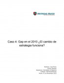 Gap en el 2010 ¿El cambio de estrategia funciona?