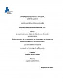 La experiencia como objeto de reflexión y su dimensión socioeducativa