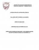 Tarea:que es derecho bancario y sus generalidades de instituciones de banca de desarrollo