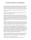 El secreto oculto en el criptograma