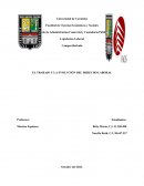 El trabajo y la evolución del derecho laboral