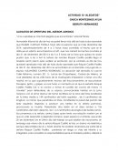 Alegatos de apertura del asesor jurídico