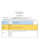 Plano didáctico: Actividades de inicio de ciclo escolar 2023-2024 y “juguemos con la lengua”