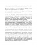 Reflexión ligada a una situación del campo de trabajo de un Ingeniero Civil y Ética