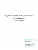 Sistema de control interno empresa inventada Empresa Lofgham