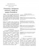 Electrónica, inteligencia artificial y señales de equipos biomédicos