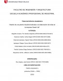 Diseño de una planta industrial dedicada a la elaboración de tortas en la empresa Sweet Life