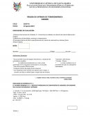 Prueba de Entrada Termodinámica