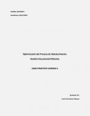 Optimización del Proceso de Abastecimiento. Gestión Documental Eficiente