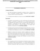 Especificaciones particulares de pavimento