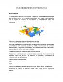 Utilización de las herramientas ofimáticas