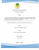 Desinfectantes utilizados en el tratamiento y saneamiento del Covid 19