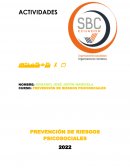 Prevención de riesgos psicosociales
