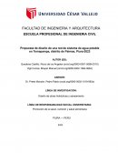 Propuesta de diseño de una red de sistema de agua potable en Tomapampa, distrito de Paimas, Piura-2023