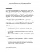 Secuencia didáctica: Las plantas y sus cuidados