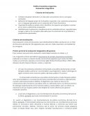 Política Económica Argentina. Evaluación integradora